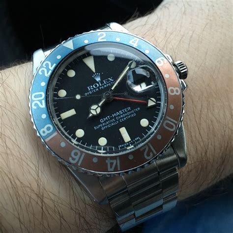 Rolex GMT 1675 vs. 16750 matte dial 